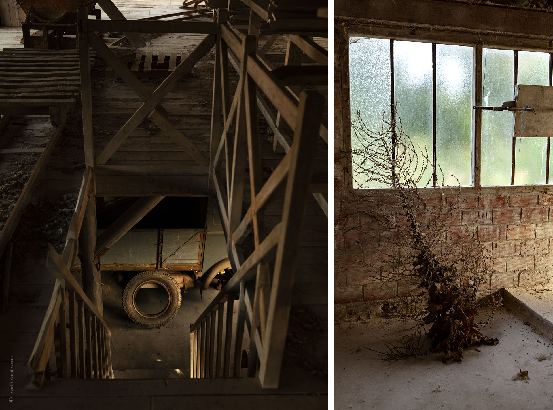 Julie Beal et le moulin abandonné de Vierzon